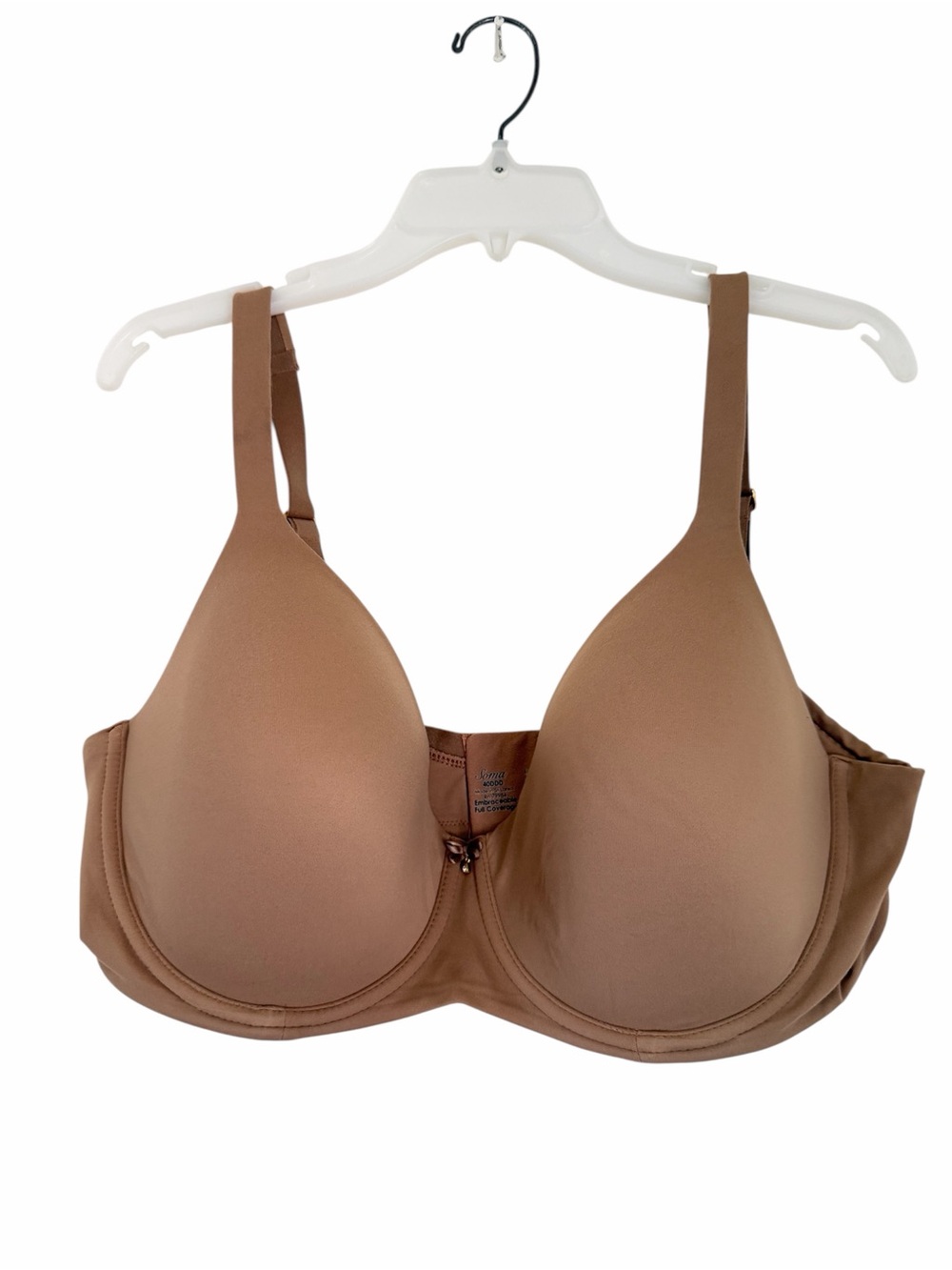 SOMA Embraceable Full Coverage Bra ~ Size 40DDD~ Underwire Tan